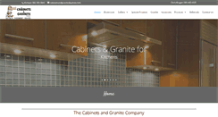 Desktop Screenshot of cabinetsandgranite.co.za