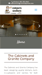 Mobile Screenshot of cabinetsandgranite.co.za